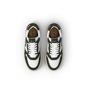 Atoms Green and White Sneakers